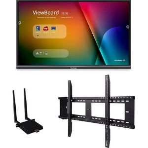 ViewSonic ViewBoard IFP8650-E1 - 4K Interaktives Display mit WiFi-Adapter und fester Wandhalterung - 350 cd/m2 - 86"