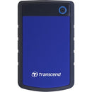 Transcend StoreJet TS1TSJ25H3B 1 TB Portable Hard Drive - 2.5" External - SATA - PEGASUSS 