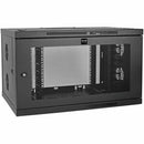 Eaton Tripp Lite Series SmartRack 9U Low-Profile Switch-Depth-Plus Wall-Mount Mini Rack Enclosure, Wide - PEGASUSS 