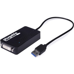 Adaptador de gráficos de video enchufable USB 3.0 a DVI/VGA/HDMI para múltiples monitores de hasta 2048x1152