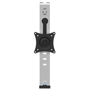 StarTech.com Soporte para monitor de cubículo, soporte para colgar en la pared para cubículo de oficina, soporte para monitor VESA de 34" (17,6 lb/8 kg), altura ajustable