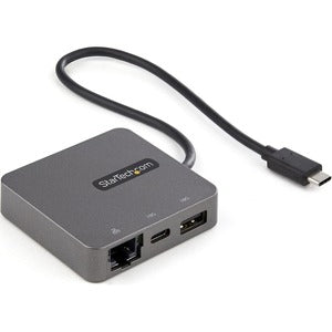 StarTech.com USB-C Multiport Adapter - USB 3.1 Gen 2 Type-C Mini Dock - USB-C to 4K HDMI or 1080p VGA - 10Gbps USB-A & USB-C, Ethernet - PEGASUSS 