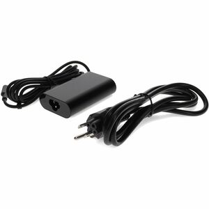 Addon Dell® 492-BBUU kompatibles 45 W 19,5 V bei 2,25 A schwarzes USB-C-Laptop-Netzteil und Kabel