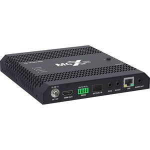 Decodificador AV de red MCX S7 4K60 de Black Box: HDCP 2.2, HDMI 2.0, fibra de 10 GbE