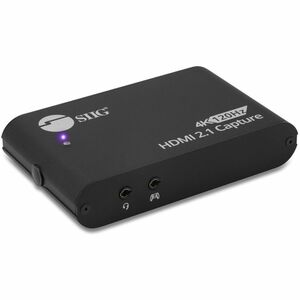 Dispositivo de captura HDMI 2.1 SIIG 4K120Hz para juegos y streaming - Captura 4K60Hz - Salida en bucle 4K 120Hz/144Hz - USB-C 10 Gbps - Compatible con TAA