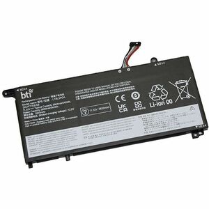 BTI 5B10Z21197-BTI 11,58 V 44 WHR LI-ION-AKKU 5B10Z21197, 5B10Z21198, 5B10Z21202, 5B10Z21210, 5B11N52052, 5B11N52054, 5B11N52073, 5B11N52076, L19C3PDA, L19D3PDA, L19L3PDA, L19M3PDA, SB10Z21196, SB10Z21199, SB10Z21203, SB10Z21208, SB11N52079, SB11N52080