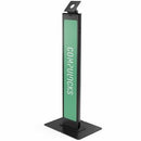 Compulocks Brandable VESA Floor Stand for Screens Up to 32 Inches - Black - PEGASUSS 