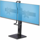 StarTech.com Crossbar Dual Monitor Desk Stand For 27inch Screens, Max Cap 26.4lb, VESA Mount 75x75/100x100, Toolless Height Adjustment - PEGASUSS 
