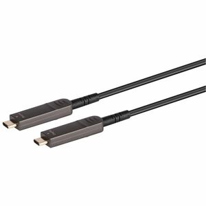 Monoprice SlimRun AV USB 3.1 USB-C to USB-C Video-Only Cable 50ft 4K@60Hz Fiber Optic AOC