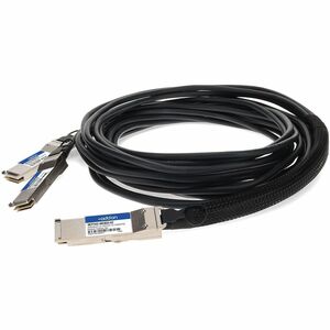 Cable de conexión directa Infiniband HDR de QSFP56 a 2xQSFP56 compatible con TAA de Mellanox MCP7H50-H003R26 (twinax pasivo, 3 m, LSZH)