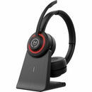 M360 Sanctuary Wireless Noise Canceling UC Headset w/ Boom Mic - HS6750ANC - PEGASUSS 