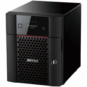 BUFFALO TeraStation 3430DN 4-Bay Desktop NAS 8TB (4x2TB) HDD Included 2.5GBE iSCSI TAA Compliant