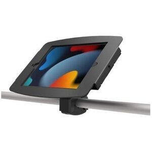 Compulocks Space Rail-Halterung für Tablet, iPad Pro, iPad Pro (2. Generation), iPad Pro (3. Generation), iPad Pro (4. Generation) – Schwarz – Querformat/Hochformat