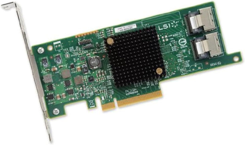 Logic Controller Card 00301 SAS 9207-8I 8Port Internal SAS/SATA 6Gb/S PCI Express Single Retail