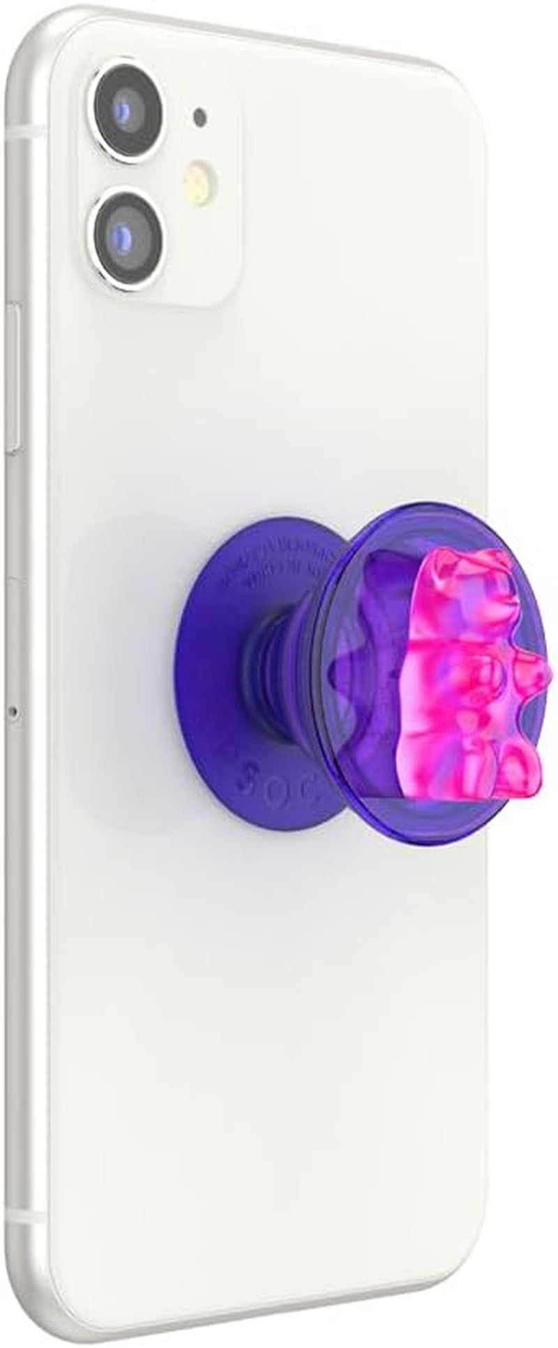 Phone Grip with Expanding Kickstand - Gummy Bear Purple