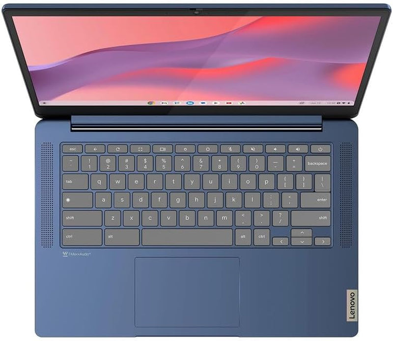 2023 Newest Ideapad Slim 3, 14" (1920 X 1080) FHD Touchscreen Chromebook Slim Thin Laptop, 8-Core Mediatek Kompanio 520, 4GB RAM, 64GB Emmc, Wifi 6, Chrome OS, Abyss Blue, EAT 64GB Micro SD 4GB RAM | 64GB SSD