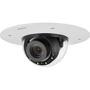 Hanwha Techwin PND-A9081RF 8 Megapixel Indoor 4K Network Camera - Color - Dome - White - PEGASUSS 