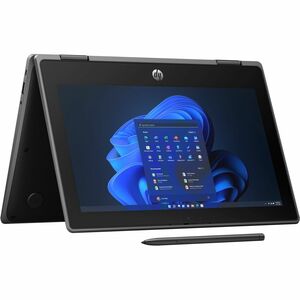 HP Pro x360 Fortis 11 G11 11.6" Touchscreen Convertible 2 in 1 Notebook - HD - Intel N100 - 4 GB - 128 GB SSD - PEGASUSS 