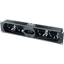 Middle Atlantic Fan Panel, 100 CFM, 27dB, Anodized, 220V, w/Display - PEGASUSS 