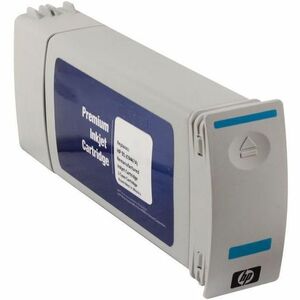 WF Remanufactured High Yield Cyan Wide Format Ink Cartridge for HP 91 (C9467A) - PEGASUSS 