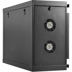 Eaton Tripp Lite Series SmartRack 6U Low-Profile Side-Mount Wall-Mount Mini Rack Enclosure, Black - PEGASUSS 