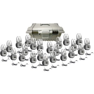 Hamilton Buhl HMC/24/HA7 Lab Pack, 24 HA7 Headphones in Carry Case - PEGASUSS 