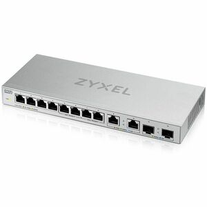 ZYXEL 12-Port Unmanaged Multi-Gigabit Switch with 2-Port 2.5G and 2-Port 10G SFP+