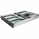 ASRock Rack 2U4G-ROME/2T Barebone System - 2U Rack-mountable - Socket LGA-4094 - 1 x Processor Support - PEGASUSS 