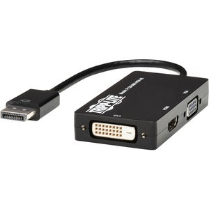 Tripp Lite by Eaton DisplayPort to VGA/DVI/HDMI All-in-One Converter Adapter, DP ver 1.2, 4K 30 Hz HDMI, 50 pack - PEGASUSS 