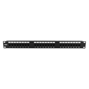 Claytek 24 Ports 1U Cat6 Patch Panel - PEGASUSS 