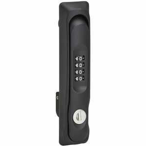 Eaton Tripp Lite Series SmartRack Locking Door Handles for Server Rack Front and Back Doors, 4-Digit Combination Lock, 2 Keys - PEGASUSS 