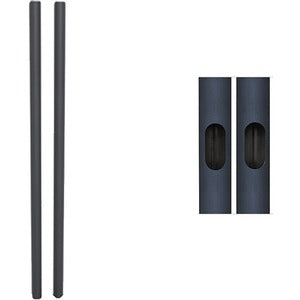 Premier Mounts T72B-1-2 Mounting Pole - Black - PEGASUSS 