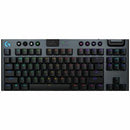 Logitech G915 X LIGHTSPEED TKL Low-Profile Wireless Gaming Keyboard, Double-Shot PBT Keycaps, Fully Programmable Keys, RGB Backlighting, Sleek Aluminum Finishing, GL Brown Tactile - PC/Mac - PEGASUSS 