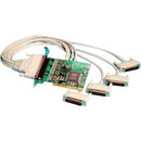 Brainboxes 4 Port RS232 PCI Serial Port Card DB25 - PEGASUSS 