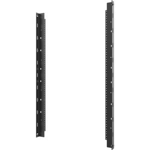 On-Q SWMRK12RU Mounting Rail Kit for Cabinet - Black - TAA Compliant - PEGASUSS 