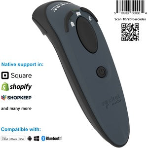 Socket Mobile DuraScan&reg; D740, Universal Barcode Scanner, Gray - PEGASUSS 