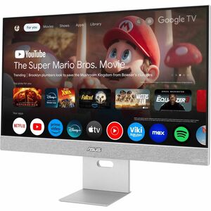 Asus ZenScreen MS27UC 27" Class 4K UHD Smart LED Monitor - 16:9 - Silver - PEGASUSS 
