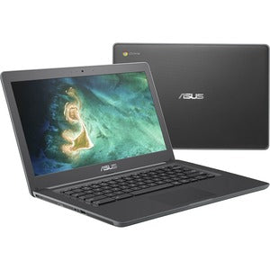 Asus Chromebook C403 C403NA-YS02 14" Chromebook - HD - Intel Celeron N3350 - 4 GB - 32 GB Flash Memory - Dark Gray - PEGASUSS 