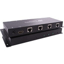 SmartAVI HDX-400-Pro 4-Port HDMI Extender Over CAT5e/CAT6/CAT6 STP - PEGASUSS 