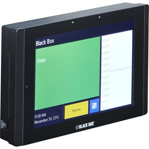 Black Box Room Scheduler - 7" , On-Wall - PEGASUSS 