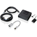 IOGEAR 2x4 USB 3.0 Peripheral Sharing Switch with USB-C Adapter - PEGASUSS 