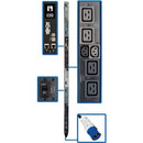 Tripp Lite by Eaton 16.2kW 208V 3PH Monitored Per-Outlet PDU - LX Interface, Gigabit, 18 Outlets, IEC 309 60A Blue Input, LCD, 1.8 m Cord, 0U 1.8 m Height, TAA - PEGASUSS 