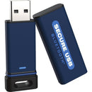 SecureDrive Hardware-Encrypted USB Flash Drive with Phone Authentication - PEGASUSS 
