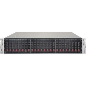 Supermicro SuperChassis 216BE1C-R741JBOD Drive Enclosure - 12Gb/s SAS Host Interface - 2U Rack-mountable - Black