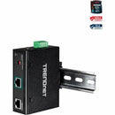 TRENDnet Industrial Gigabit UPoE Splitter, Dual DC Power Outputs, DIN-Rail or Wall-Mountable, Adjustable Voltage Output, TI-SG104 - PEGASUSS 