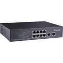 GeoVision GV-APOE0810 10-Port 10/100/1000M Unmanaged PoE Switch with 8-Port PoE - PEGASUSS 