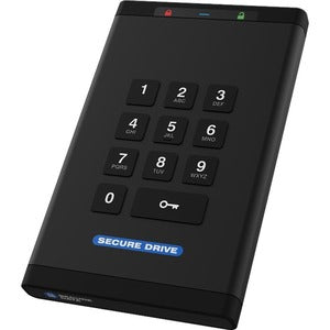 SecureDrive 5 TB Portable Hard Drive - External - PEGASUSS 