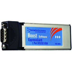 Brainboxes VX-001 1 Port RS-232 Serial Express Card - PEGASUSS 