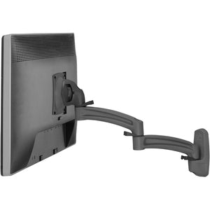 Chief Kontour K2W Monitor Arm Wall Mount - For 42-75 Inch Displays - Single Monitor Mount - Black - PEGASUSS 