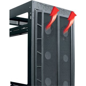 Middle Atlantic High CFM Split Rear Door, 45 RU Racks - PEGASUSS 
